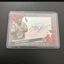 Mike Trout Auto