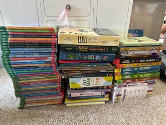Large lot of young reader books