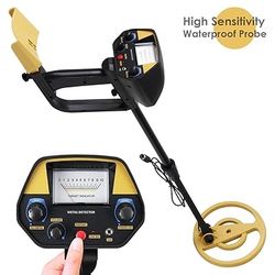 INTEY Metal Detector - GJ-023 Detector with ALL-METALDISCPINPOINT Functions, Adjustable Volume &amp; Rod 30.7-42.5 in for Adults and Kids, High Sensit