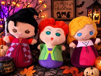 Hocus pocus Plush & Throw sets!