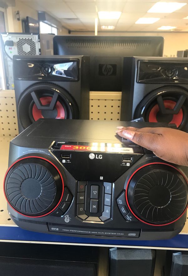 Lg stereo system $80 or layaway for 10.00 Down for Sale in Greensboro
