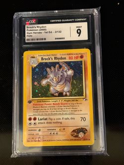 1st edition Brock’s Rhydon  2/132