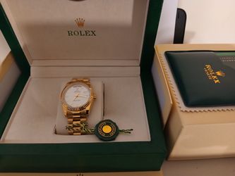 Men's brand new watches with box and papers