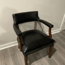 MCM Leather Chairs