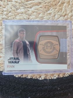 Finn bronze medalion card