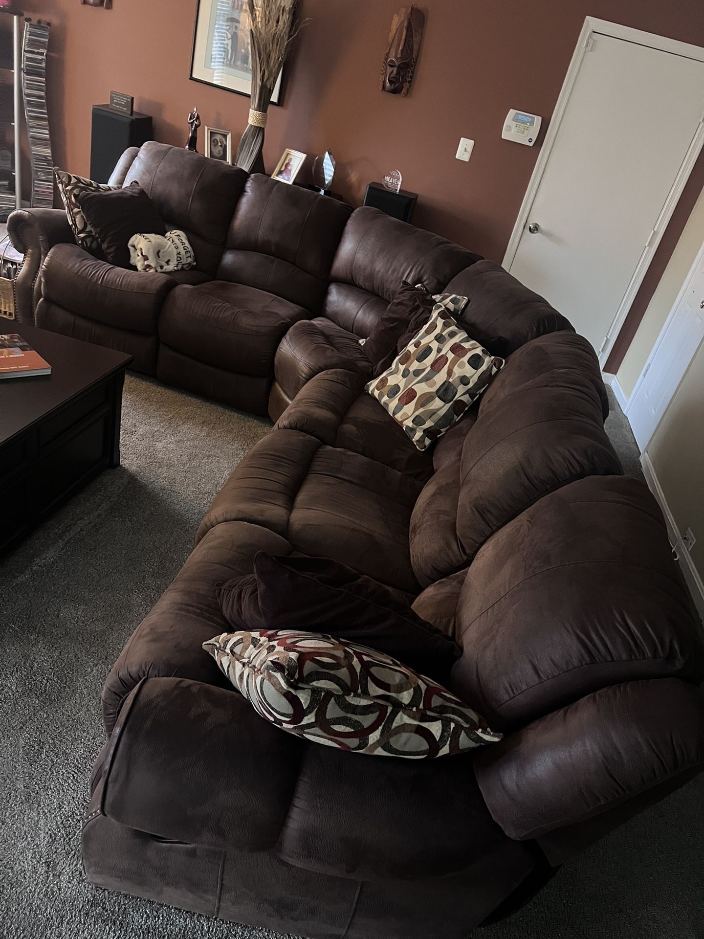 Large Comfortable Sectional 