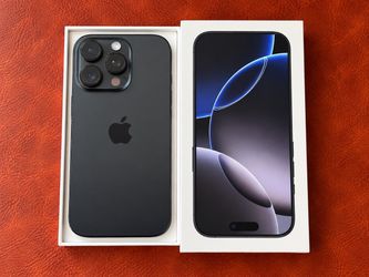 Apple iPhone 16 Pro 1TB  Black Titanium