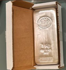 1kg Kilo Silver Bar (Bullion)