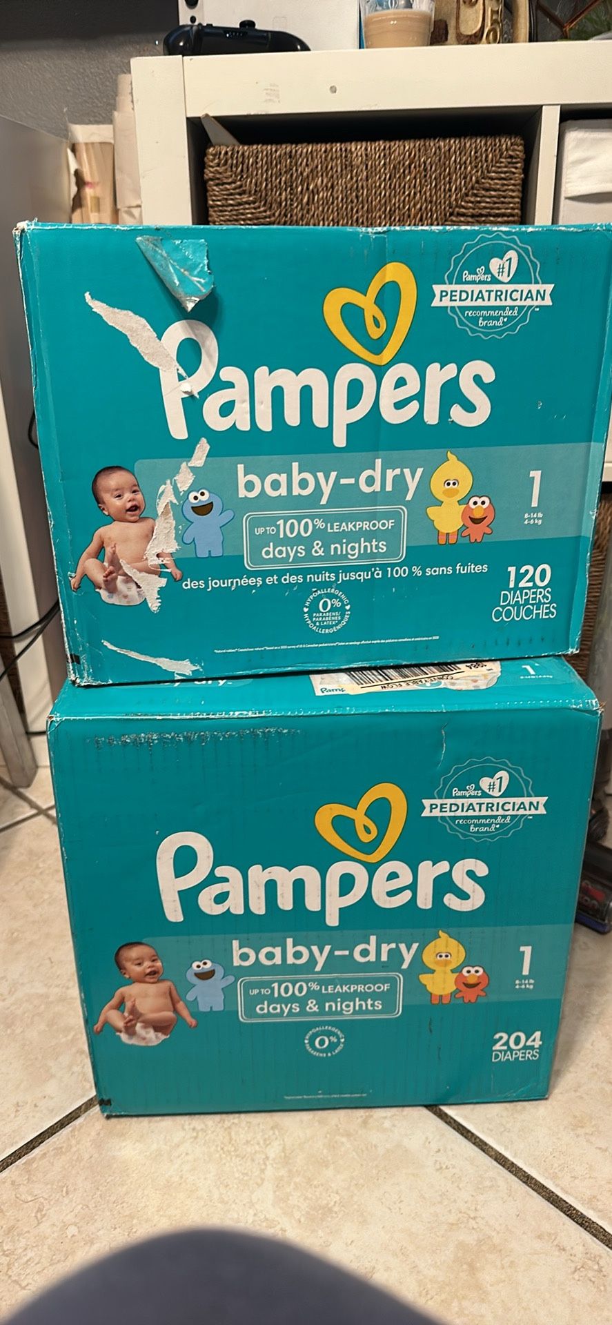 Size 1 Pampers