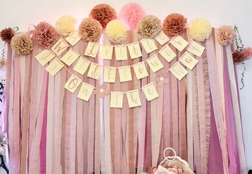 Boho/wildflower Baby Shower Decorations