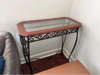Entry hallway console table