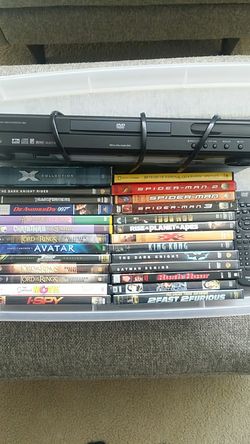 27+ DVDs & Toshiba DVD Player