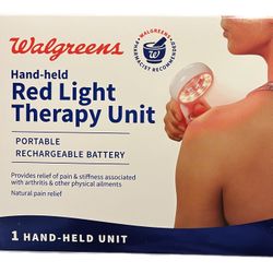 NWT  Walgreens Red  Light Therapy Unit