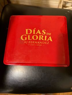 Beautiful Red Cigar Box