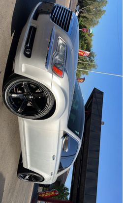 Hellcat wheels  and tires 20” staggered 🔥🔥