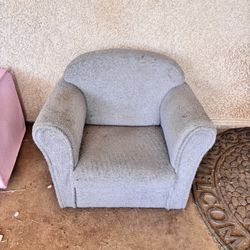 Gray Kids Chair