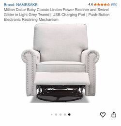Namesake Linden Power Recliner Swivel Glider