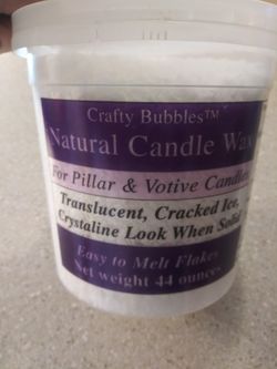 44 oz of candle crystal wax!