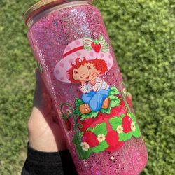 Strawberry Shortcake Snow Globe Tumbler