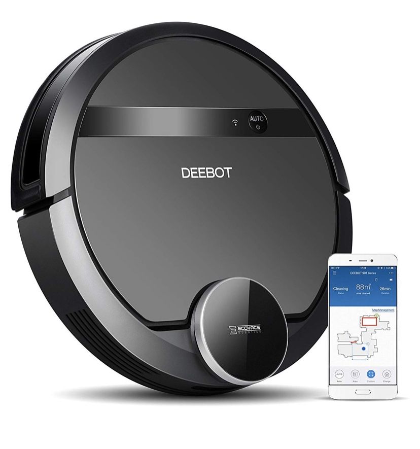 DEEBOT Ecovacs 901 Smart robotic vaccum cleaner Pretty new