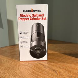 Thermomaven Electric Salt & Pepper Grinder Set