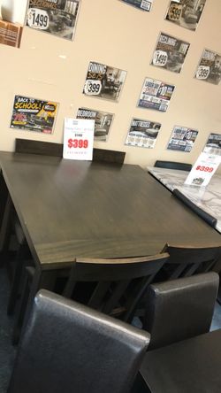 New dining set
