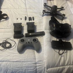 DJI drone With goggles 