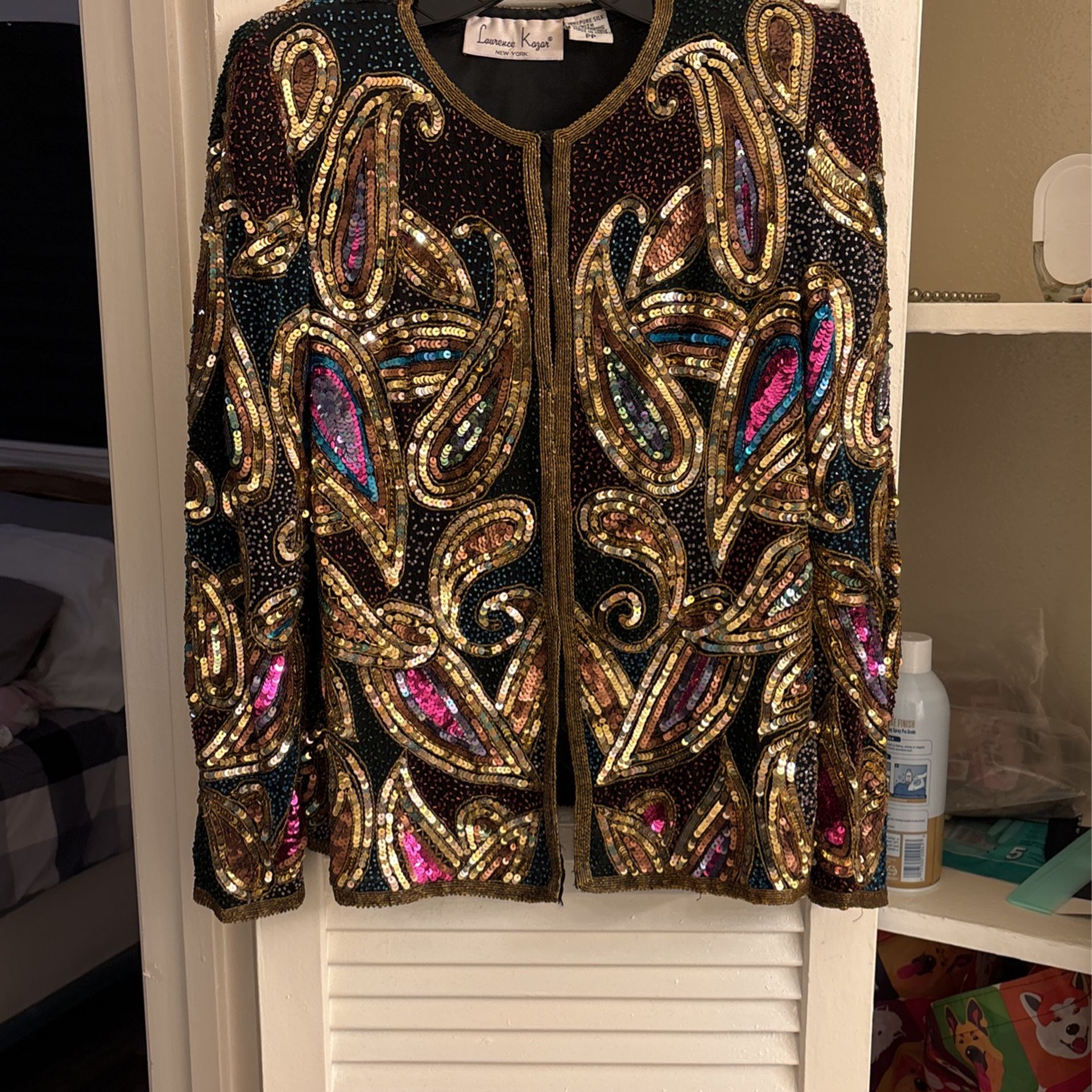 Multicolor sequent jacket