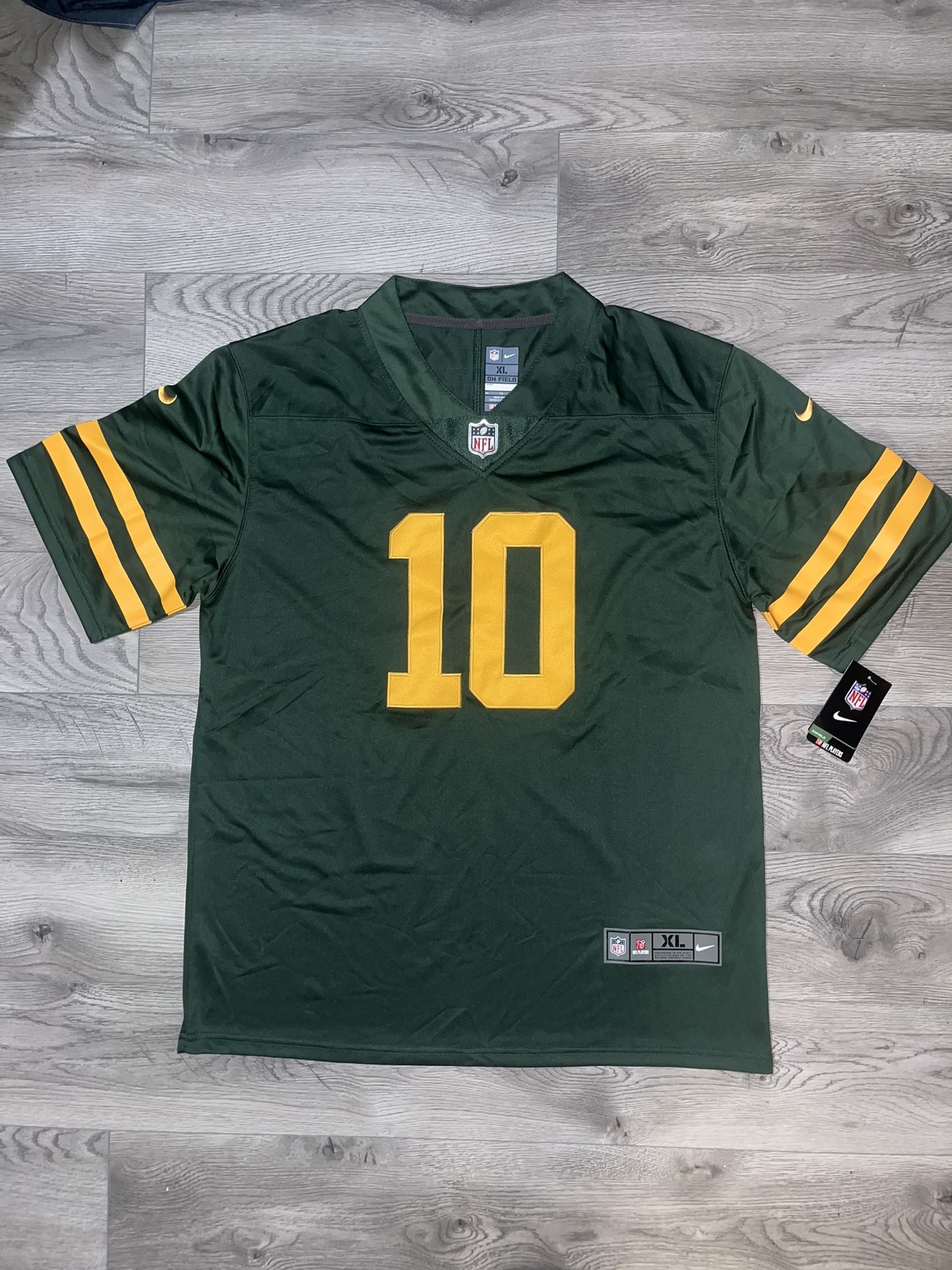 Brand New Mens Nike Green Bay Packers Jordan Love Alternate Game