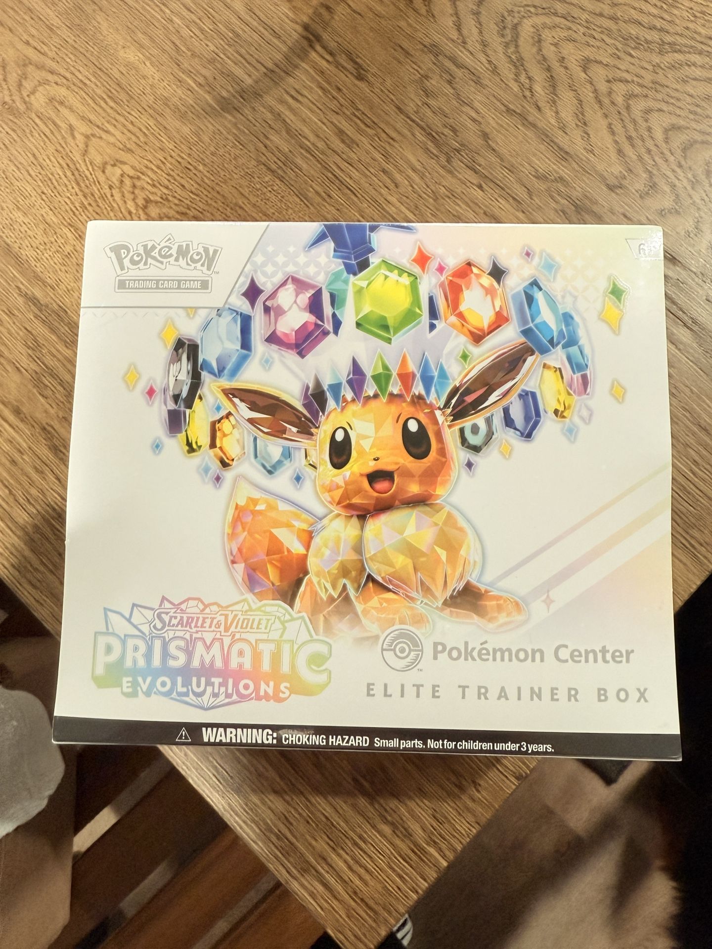 Prismatic Evolutions Pokemon Center Exclusive ETB