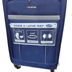 Blue Luggage Set Of 2