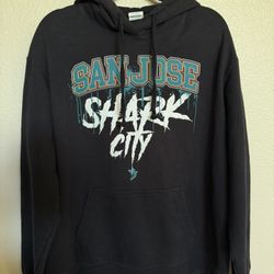 San Jose Sharks Shark City Hoodie XL NHL Hockey Graphic