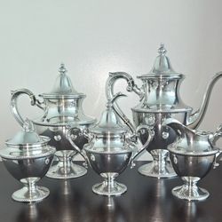 Gorgeous Artcraft-5 Pcs Sterling Silver Set