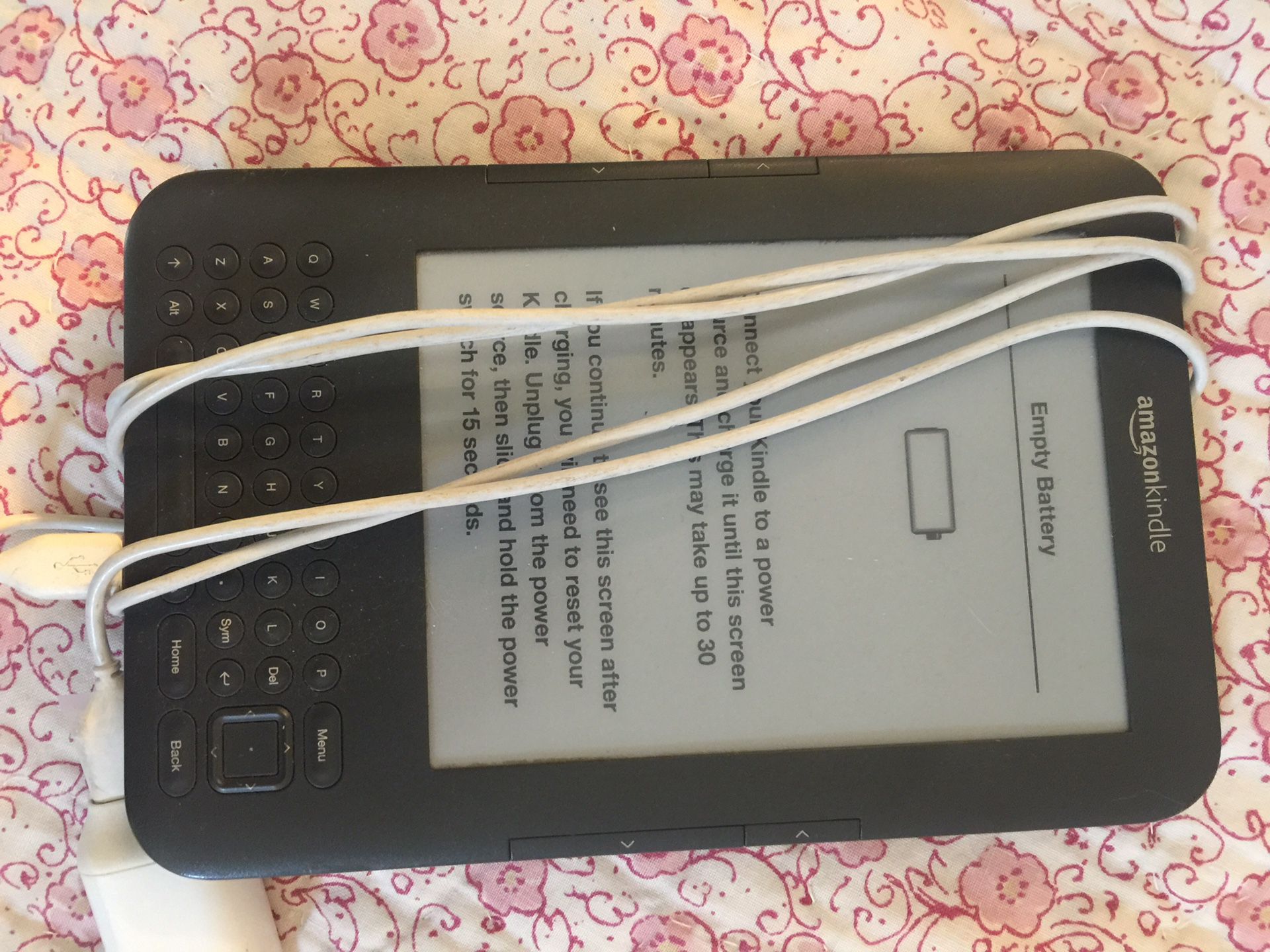 Kindle with keyboard