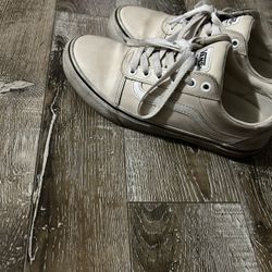 White Vans size 8 women 