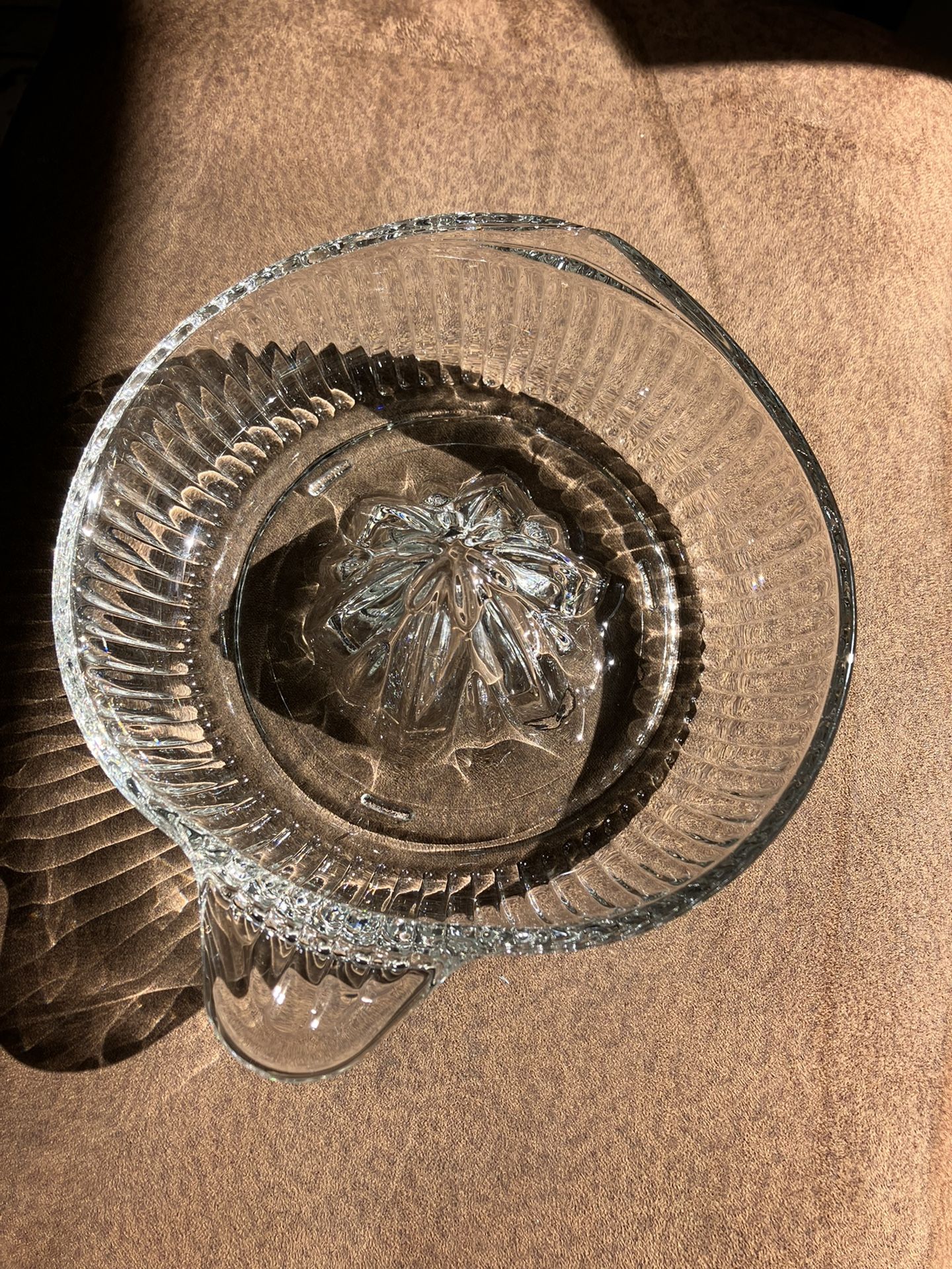 Vintage Glass Citrus Juicer