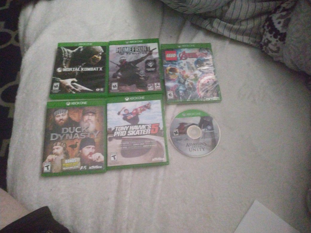 6 Xbox One Games 