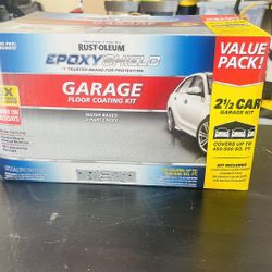 Garage Floor Coating For 2. 1/2 Parking Spot