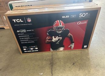 TCL 50” Q6 QLED 4K Smart Google TV – $249