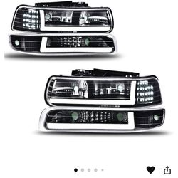 Headlights For Chevy Trucks/tahoe/suburban 99-06 