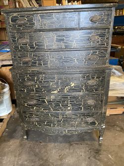 Dresser By Dixie With Unique Finish