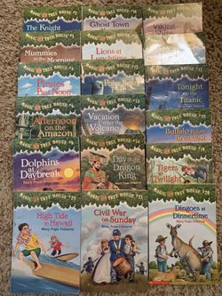 18 Magic Treehouse books
