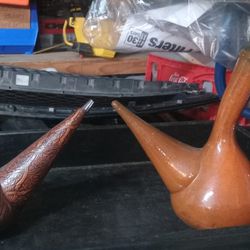 Vintage Jeype wine Parron tooled Decanter