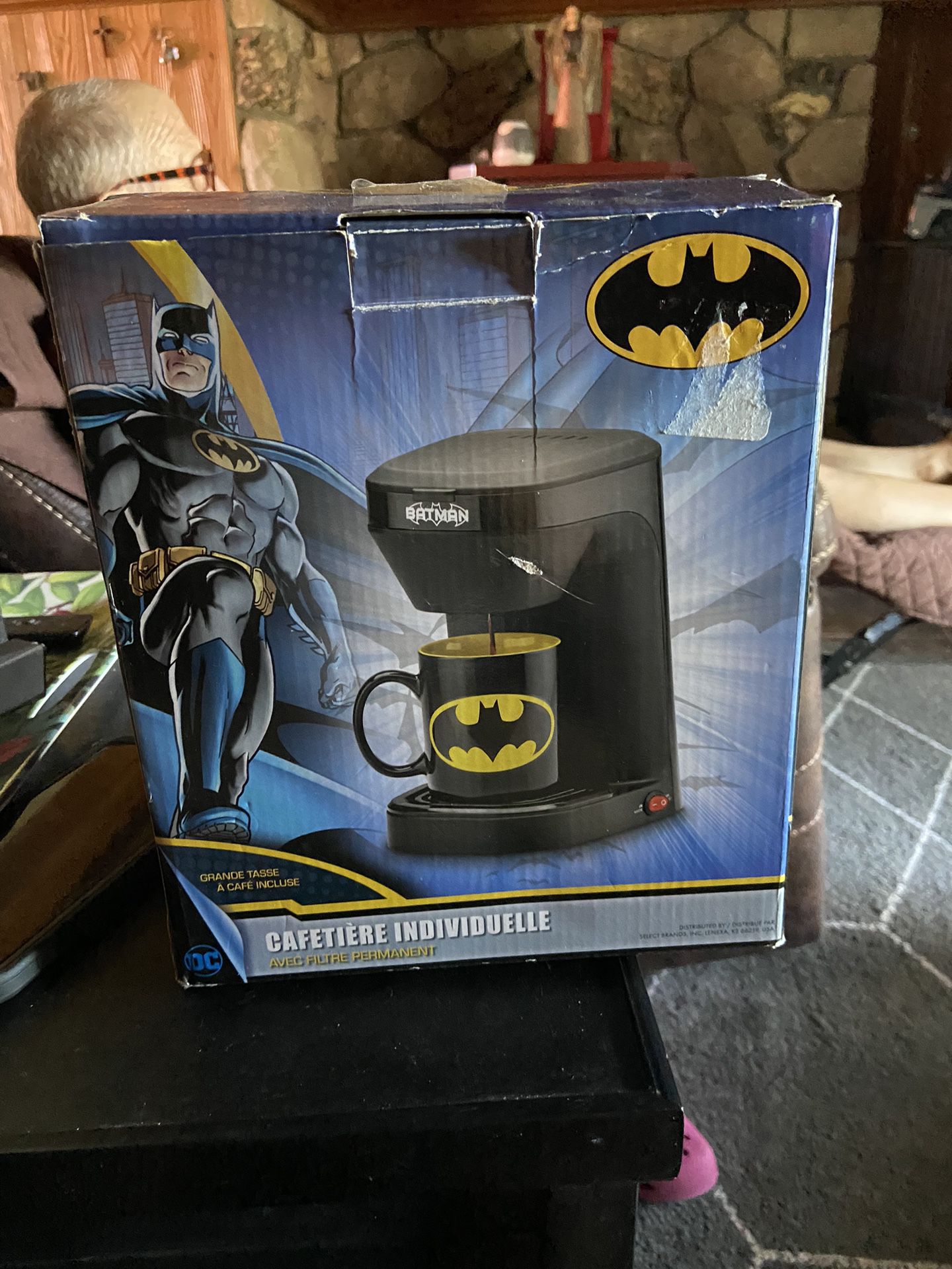 Nib Batman Coffee Pot Single Serve Coffee Maker