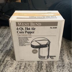 West Bend Hot Air Corn Popper