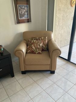 Leather chair