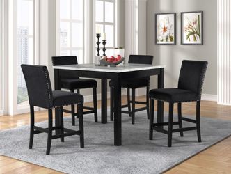 New counter height set