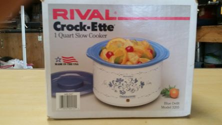 Brand new in box rival crock pot