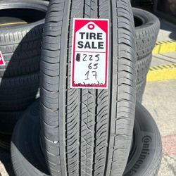 225-65-17 Continental Procontact Full Used Tire Set $240 Free Mounting And Balancing 