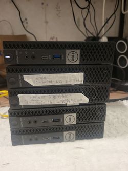 Micro PCs: 2x 7070--i5-9500T, 1x 7060--i5-8500T, 1x 3060--i5-8500T, 1x 7050--i7-6700T *Ask4PricesPlz